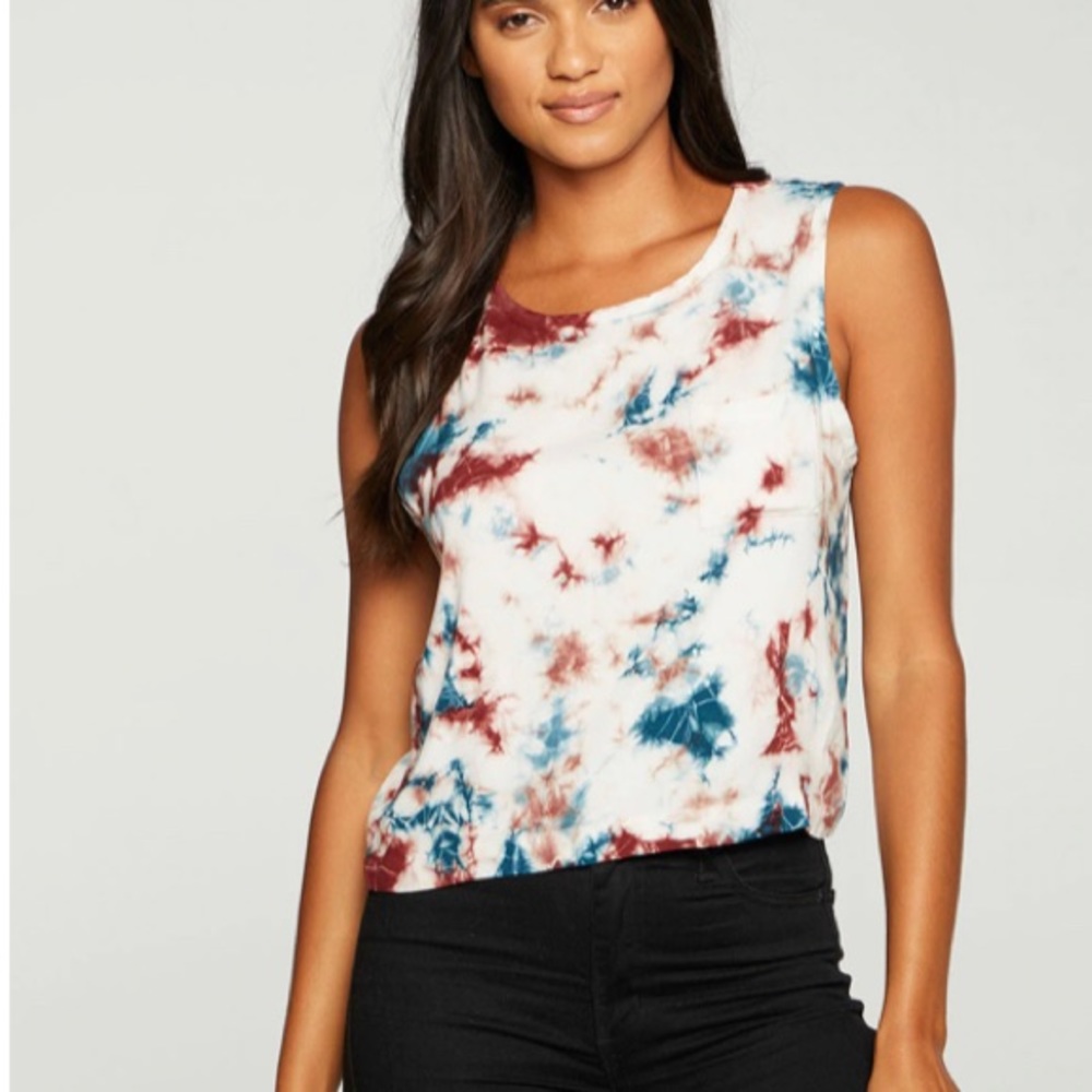 NWT Chaser tye dye muscle tank